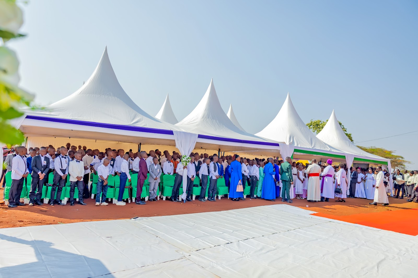 Confirmation 2026 — Worship under the tents
